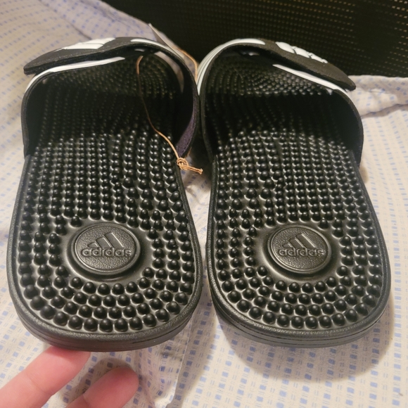 Adidas Women's Adissage Slides Sandals Size 11 - Picture 6 of 10
